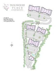Dogwood Place Apartments site map